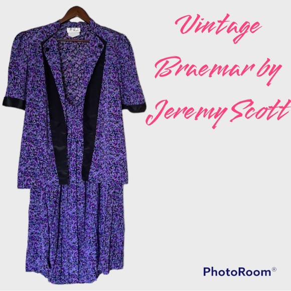 Vintage braemar two-piece jacket and skirt set - Picture 3 of 16